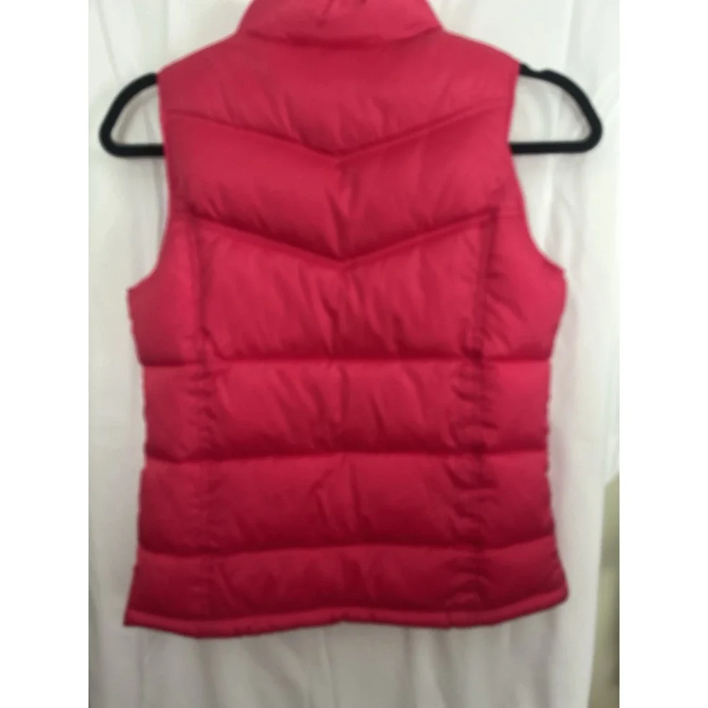Old Navy Girls Puffer Jacket Bubble Vest XL (12-14) Youth‎ Zip Pink